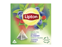LIPTON GREEN BLUEBERRY GOJI, 20 vnt.