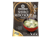 Greitai paruošiama sriuba KIKKOMAN SHIRO MISO, 3 x 10 g, 30 g