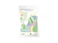 SKINSOMNIA lakštinė veido kaukė su alavijų ekstraktu ALOE REAL ...