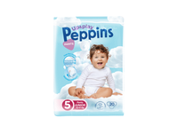 Sauskelnės-kelnaitės PEPPINS UP & PLAY 5, 12-14 kg, 20 vnt.