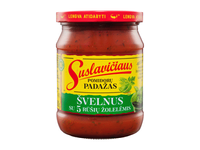 Švelnus SUSLAVIČIAUS pomidorų padažas su 5 rūšių žolelėmis, 500 g