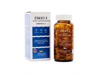 ESKIO-3 žuvų taukai HIGH CONCENTRATED OMEGA-3, 120 kapsulių