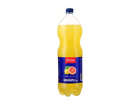 Gazuotas citrinų ir greipfrutų skonio gėrimas RASA FRUT, 2 l