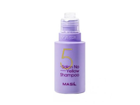MASIL 5 SALON NO YELLOW plaukų šampūnas, 50 ml