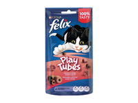 Kačių skanėstas FELIX PLAY TUBES su kalakutiena ir kumpiu, 50 g