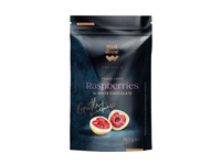 Liofilizuotos avietės baltajame šokolade WELL DONE PREMIUM, 80 g
