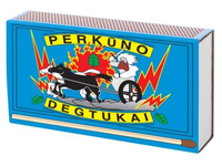 Degtukai PERKŪNO, židiniui,  ilgi,  L 10 cm, 45 vnt (1 pak.)