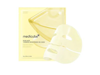 MEDICUBE KOJIC ACID TURMERIC BRIGHTENING GEL veido kaukė, 28 g