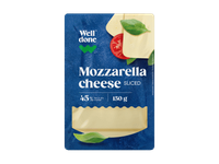 Mocarela WELL DONE, 45 % rieb. s. m., 150 g
