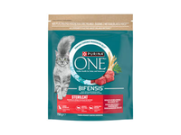 Sausas maistas katėms su jautiena PURINA ONE STERILCAT, 750g