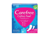Higieniniai įklotai CAREFREE FLEXI FRESH, 56 vnt.