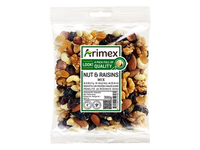 Fas. riešutų ir razinų mišinys ARIMEX, 300 g/ pak.