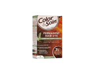Ilgalaikiai plaukų dažai COLOR & SOIN, ruda vario blondinė (7C), 135 ml