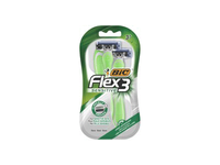 Vyriškas vienkartinis skustuvas BIC FLEX3 SENSITIVE, 3 vnt., 3 vnt.