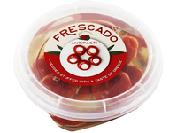 Raudonos paprikos FRESCADO, įdarytos fetos sūriu, 250g/150g
