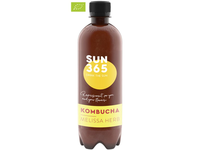 SUN 365 Kombucha Mellisa Herb Ekologiškas arbatos gėrimas 0,5 L