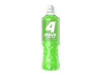 Izotoninis gėrimas 4 MOVE žaliųjų citrinų ir mėtų skonio, 750 ml