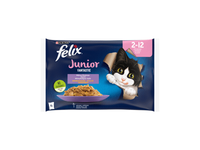Konservuotas kačiukų ėdalas FELIX su mėsa padaže, 340 g