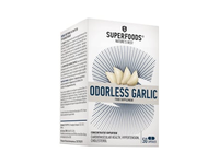 SUPERFOODS ODORLESS GARLIC (ČESNAKAS), 50 kapsulių