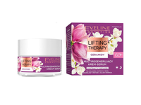 Veido kremas, serumas Eveline Lifting Therapy Ceramides, 50 ml, 60+