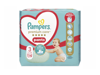 Sauskelnės-kelnaitės PAMPERS Premium Care Pants, Carry Pack, 3 dydis, 28 vnt.