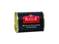 Ančių kepenėlių paštetas ROUGIE, Block of foie gras, skardinėje, 145 g