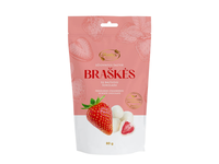 Šaltyje dž.braškės su balt.šokoladu RŪTA, 80g