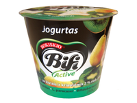 Jogurtas BIFI ACTIVE su kivi ir kriaušėmis, 2% r., 200 g