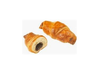 Šaldytas prancūziškas sviestinis kruasanas su kakavos ir lazdynų riešutų įdaru, 90 g x 30 vnt.