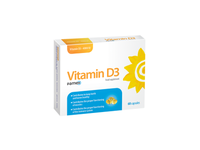 FORDAY VITAMINAS D3, 60 minkštų kapsulių