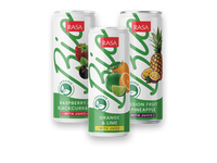 Gazuotas gėrimas RASA BIO (3 rūšių), 0,33 l,