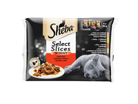 Kons. ėdalas kat. su mėsa SHEBA DUETT, 4X85g