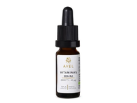 AVEL VITAMINAS K2+D3 MK7, 2500 TV +100 µg, 300 lašų