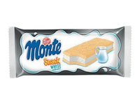 Biskvitinis batonėlis MONTE SNACK ZOTT WHITE, 33,4 % rieb., 29 g