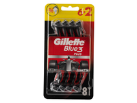 Vienk. skust. Gillette BLUE 3 Red 6+2vnt