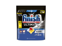 Indaplovių tabletės FINISH ULTIMATE LEMON, 40 vnt