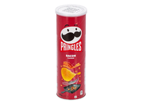 Traškučiai PRINGLES, šoninės skonio, 165 g