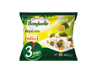 Šaldytų daržovių mišinys BONDUELLE VAPEUR ROYAL, 400 g