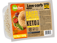 Keto beigelis BALVITEN GLUTEN FREE, su sezamo sėklomis, 2x75g