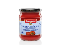 Pomidorų padažas, DAUMANTŲ, Karališkas, su pomidorų gabaliukais, 26% pastos, SPG 40%, 500 g