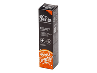 ECODENTA apelsinų skonio juoda balinamoji dantų pasta 100 ml