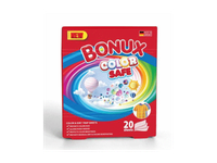 Skalbiamosios servetėlės BONUX COLOR SAFE, 20 vnt.