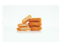 Šaldyti  džiuvėsėliuose paniruoti vištienos kepsneliai  HENNY NUGGETS (22-24 g) , 1 kg