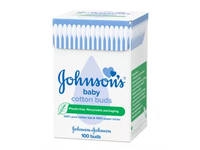 JOHNSONS medvilniniai ausų krapštukai BABY, 100 vnt.