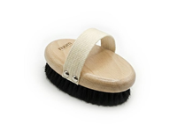 NUUM Dry exfoliating body brush with copper masažinis kūno šveitimo šepetys su variu