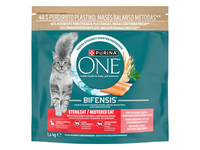S. pašaras PURINA ONE katėms su lašiša, 1,4kg