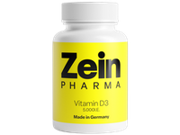 ZEIN PHARMA, Vitaminas D3, 5000 TV, 90 kapsulių