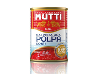 Konserv. smulkinti pomidorai MUTTI FINELY CHOPPED TOMATOES, 400 g