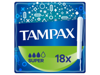 Tamponai TAMPAX SUPER, 18 vnt.
