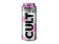 Gazuotas gėrimas CULT BUBBLE GUM ZERO CAFFEINE, 500 ml